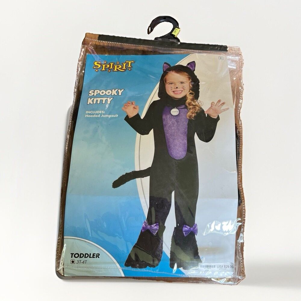 Spirit Halloween Pretty Little Kitty Costume Toddler 3t-4t
